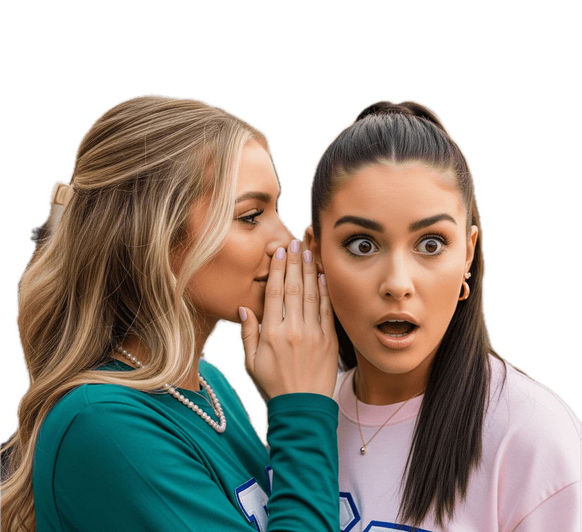 Women supporting each other in conversation